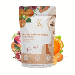 Kimayra Mixed Fruit Face Pack Powder For Natural Glow Skin | Helps In Cleanse Oil & Dirt From Skin |Hydrates & Radiant Skin | Natural Face Pack For Women/Men -Safe For All Skin...