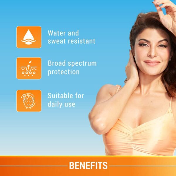 Lotus Herbals Safe Sun Sunscreen Cream - Breezy Berry SPF 20 PA+| Sweat & Waterproof, Non-Greasy| Berry extract| | All skin types|50g (Pack Of 2)
