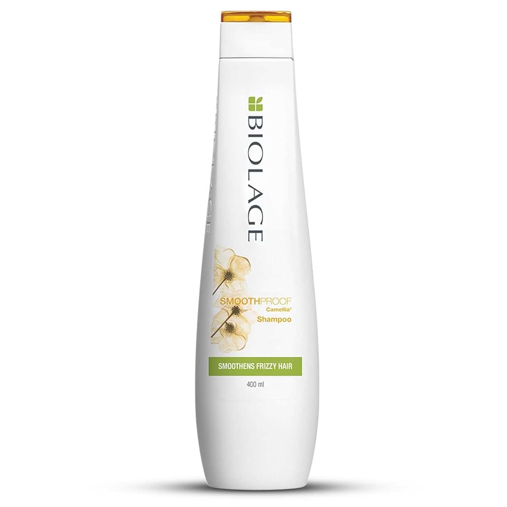 Matrix Biolage Professional Smoothproof Anti-Frizz Shampoo for Women and Men, Up to 72HR Frizz Control, With Camellia Flowers, Shampoo for Dry and Frizzy Hair, Vegan &...