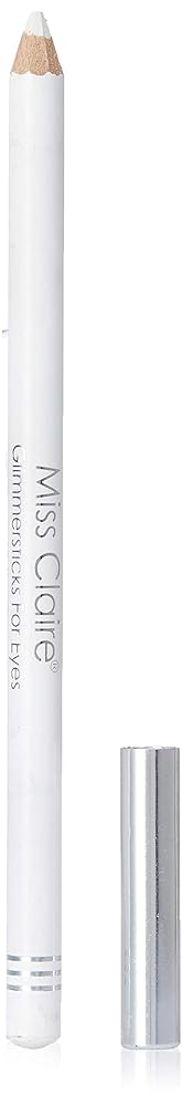 Miss Claire Glimmersticks for Eyes (E-14 Pearl White, Satin Finish, 1.8 g)