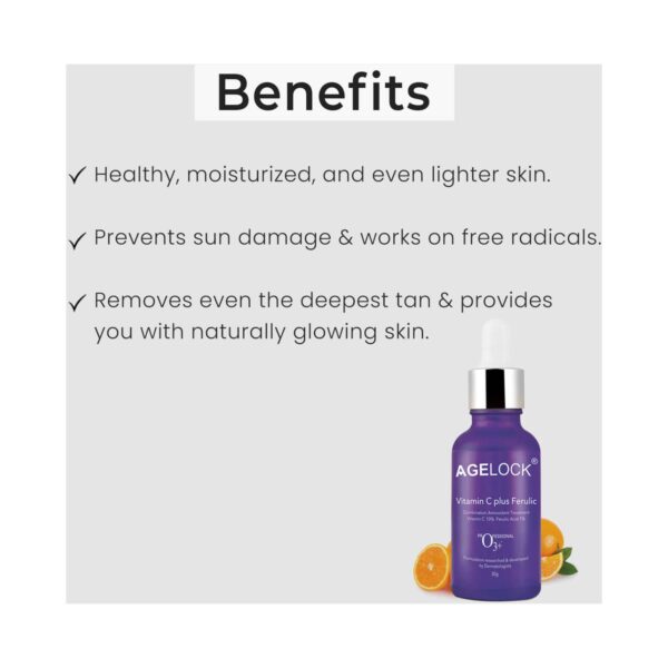 O3+ Age Lock Vitamin C Plus Ferulic Serum (30ml) - O3+