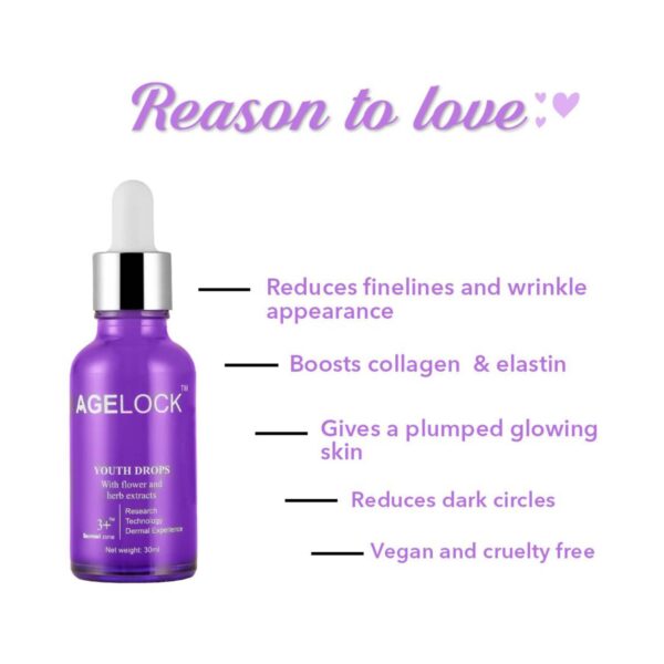 O3+ Age Lock Youth Drops Serum (30ml) - O3+