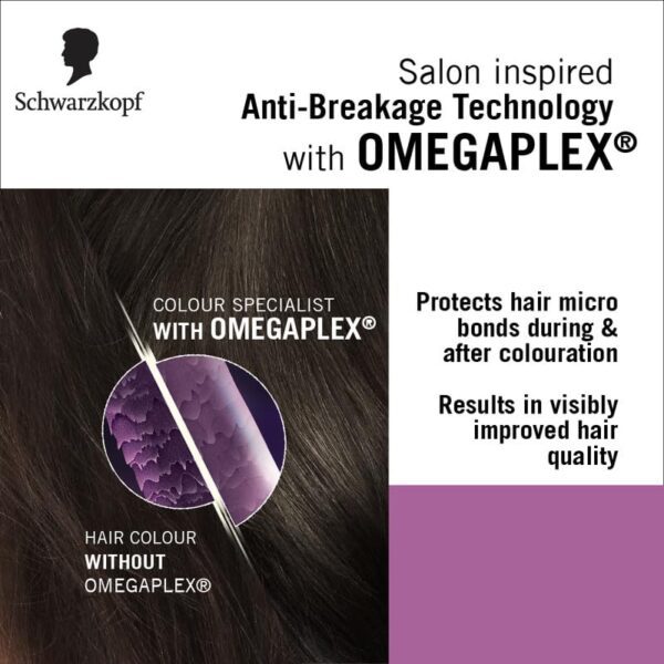 Schwarzkopf Colour Specialist At Home Permanent Hair Colour With Omegaplex Anti-Breakage Technology And Hyaluronic Acid With 2 After Colour Repair Masks For Softer Hair, 5.1...