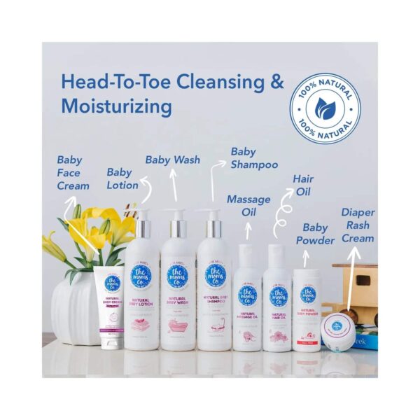 the moms co. Baby Hair Oil (200ml) - the moms co.