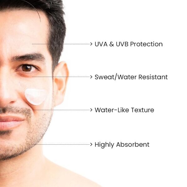 ThriveCo Brightening Pro Sunscreen for Men | SPF 50+ Pa++++ | Zero White Cast | Kojic acid, Vitamin C & Diacnemide™ | Non-sticky & Anti-Ageing | Boosts Collagen, Fades Dark...