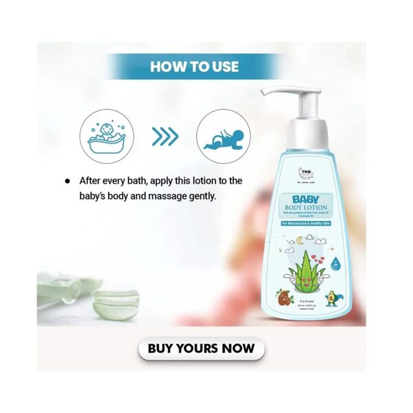 TNW The Natural Wash Baby Body Lotion (150ml) - TNW The Natural Wash