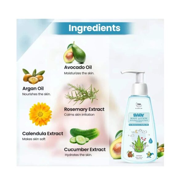 TNW The Natural Wash Baby Body Lotion (150ml) - TNW The Natural Wash