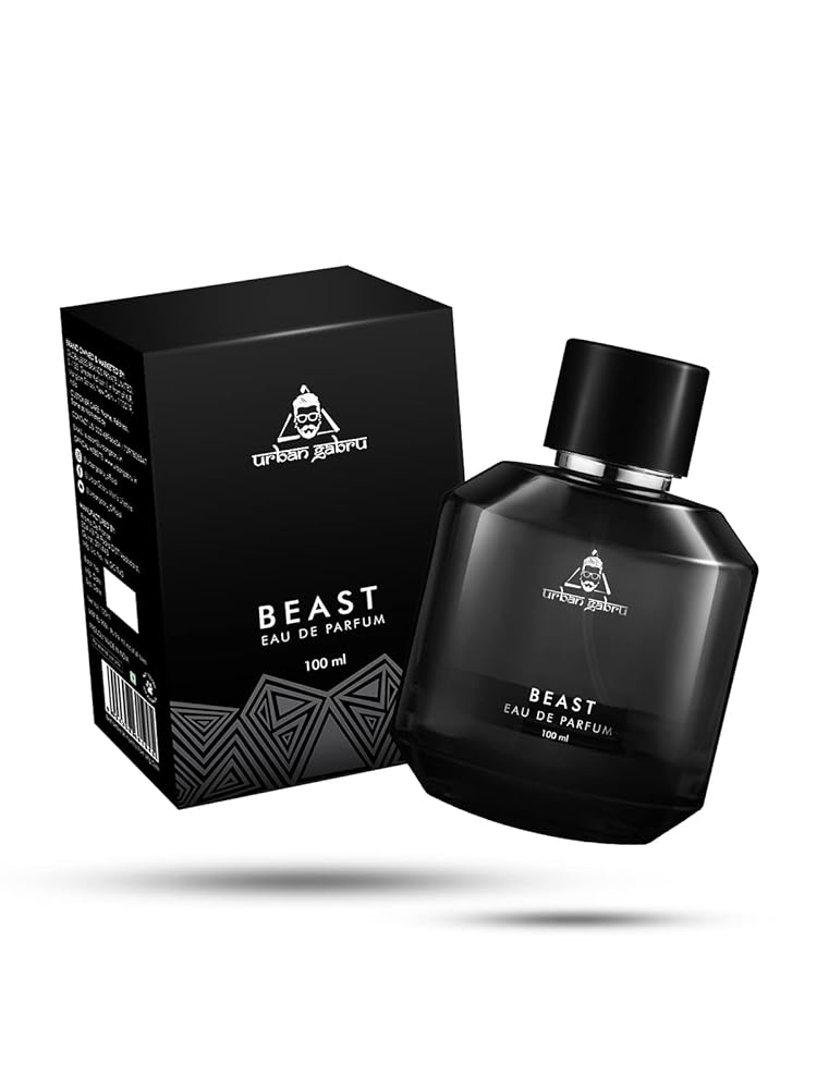UrbanGabru Beast Perfume For Men, 100ml Liquid Eau De Parfum, Mild Long-Lasting Fragrance, Woody Aromati