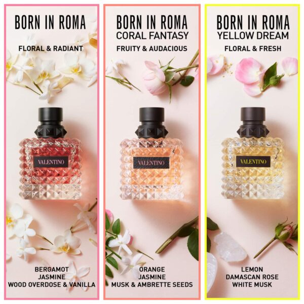 Valentino Born In Roma Coral Donna Eau De Parfum (50ml) - Valentino